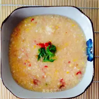 Fresh corn congee
