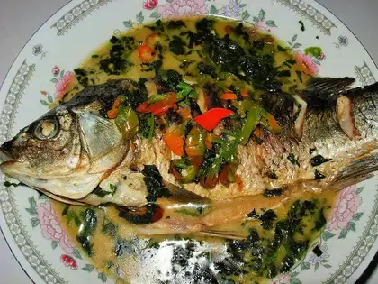 Spicy fish soup