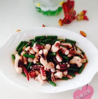 Squid garlic