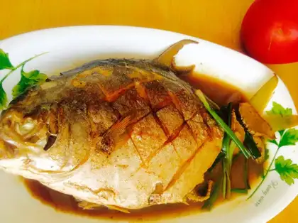 Fried mackerel