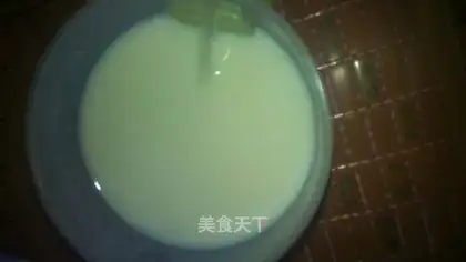 Cucumber milk juice