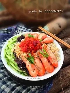 Shrimp pretzels