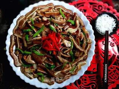 Fired pig ears