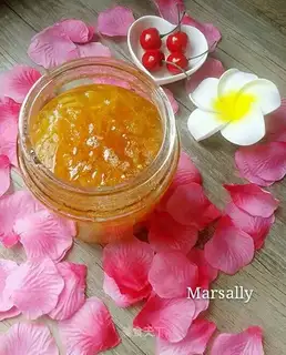 Homemade orange jam