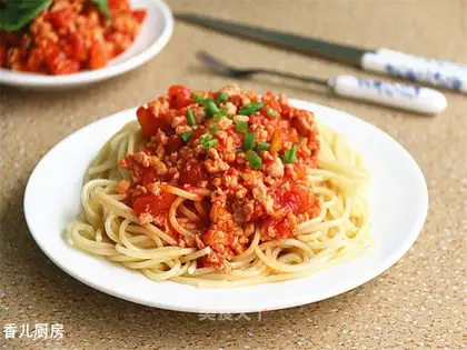 Tomato noodles