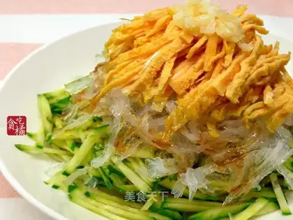Garlic cucumber trit