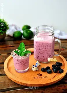 Blueberry cheese