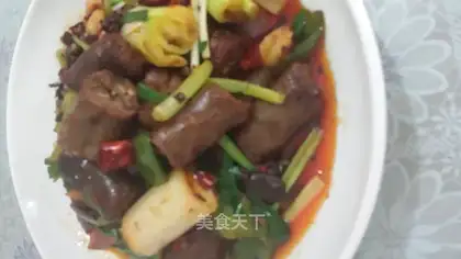 Spicy duck