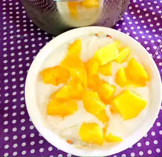 It's raw yogurt