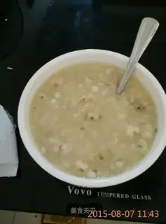 Green bean rice congee
