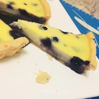 Blueberry cheese pie