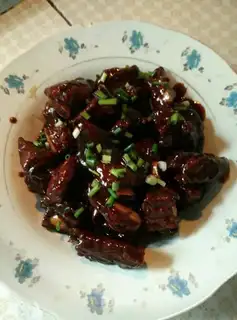 Sugar vinegar ribs