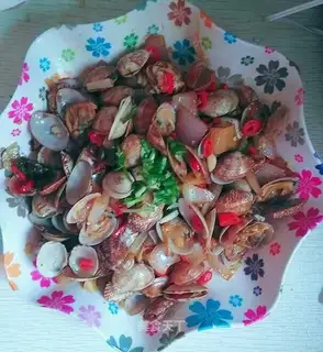Fry clams