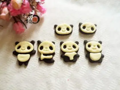 Panda cookies