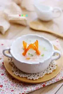 Dry shrimp congee