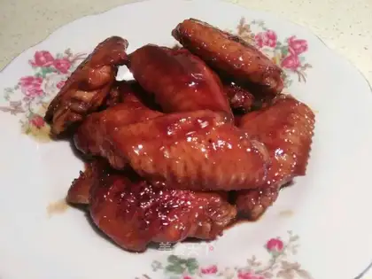 Coke chicken wings