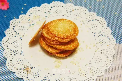 Sesame pretzels
