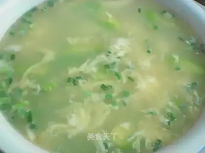 Smelt egg soup