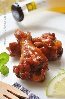 A cocktail with wings