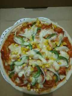 Orléans chicken leg pizza