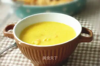 Shrimp pumpkin soup
