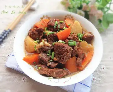 Beef stew potatoes