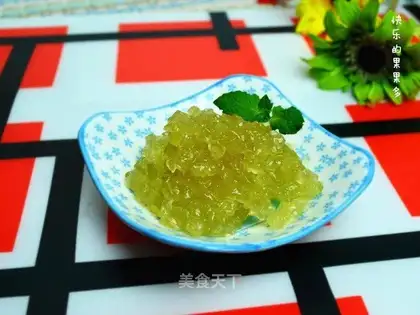 Green apple jam