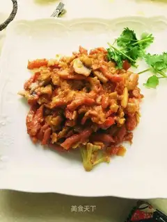 Black pepper willow pasta