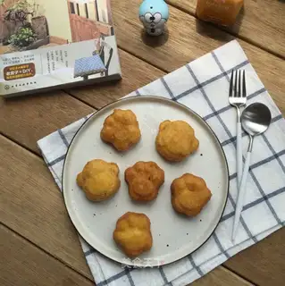 Pumpkin rice cake