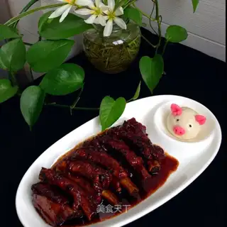 Red burn ribs