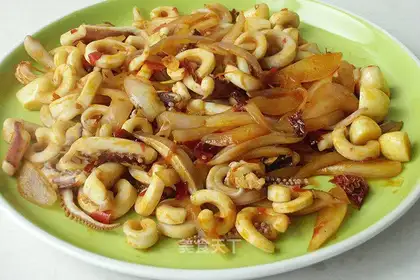 Spicy squid