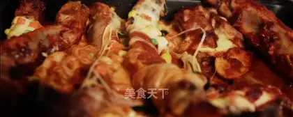 Korean cheese roasted ribs