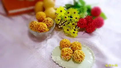 Red potato cheeseball
