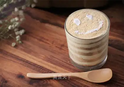 A wooden cup