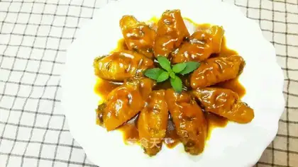 Coconut curry wings