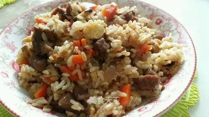 Steak fried rice