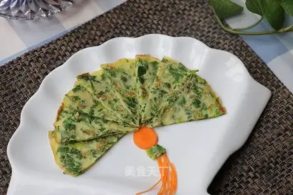 Celery omelet