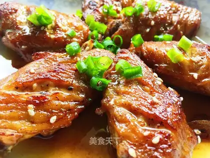 Beer chicken wings