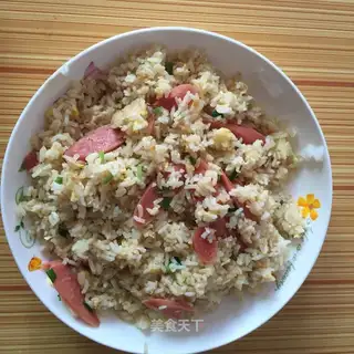 Sausage fried rice
