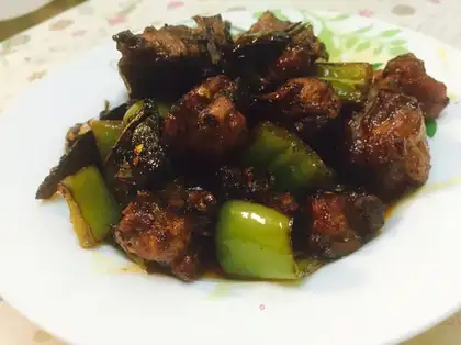 Chili fried ribs