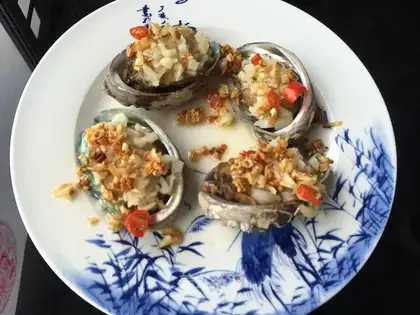 Garlic abalone