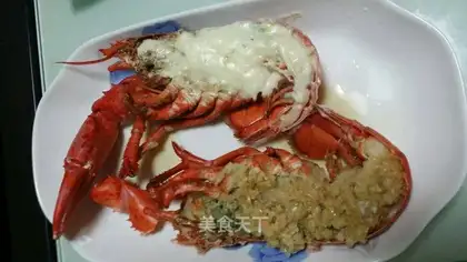 Garlic cheese lobster
