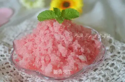 Watermelon sandy ice