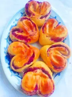 Purple heart bread