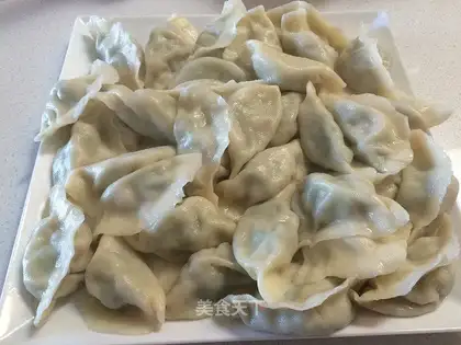 cucumber shrimp dumplings