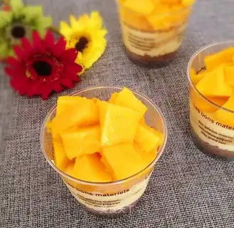 Mango jelly cheese