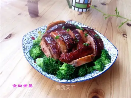Potato button meat