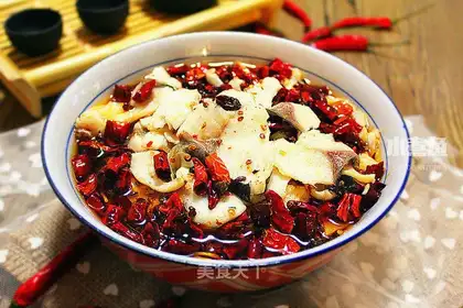 Boiled fish