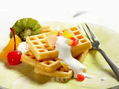 Tea waffles
