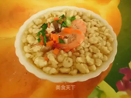 Shrimp pearl soup